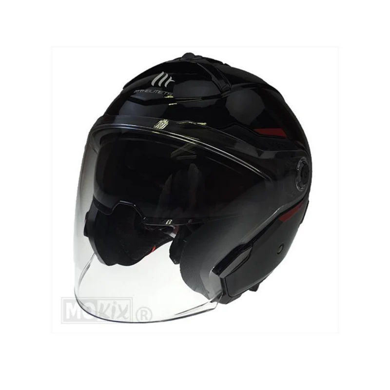 Casque Mt Jet Cosmo Sv Matt Black