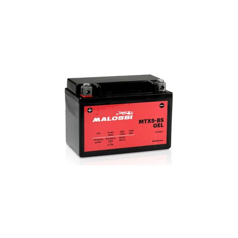 Batterie Malossi YTX9-BS Gel 12V 8Ah Sans Entretien