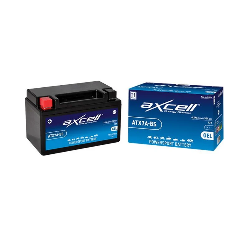 Batterie Axcell / AGM YTX7A-BS Sym Fiddle / La Souris / Riva / Gy6