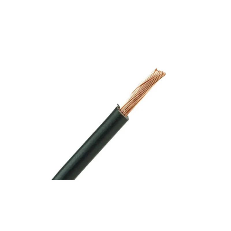 Câble de masse noir 1,85 mm 1 mètre