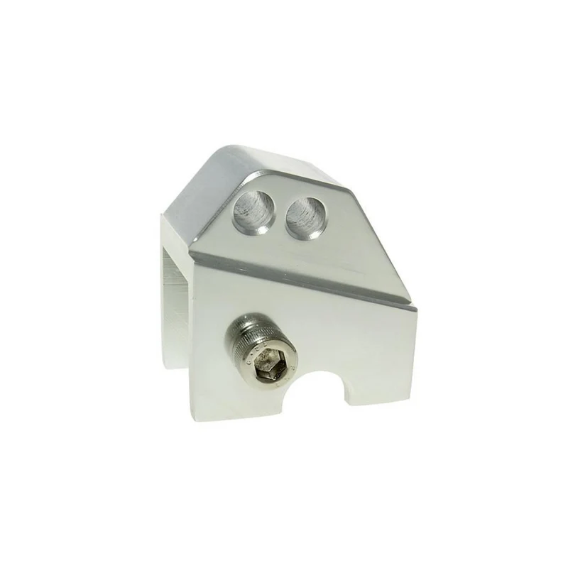 Rallonge d'amortisseur 38MM CNC Argent Piaggio / Gilera 2 Temps