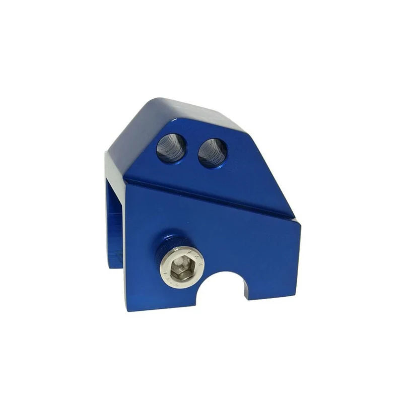 Rallonge d'amortisseur 38MM CNC Bleu Piaggio / Gilera 2 Temps