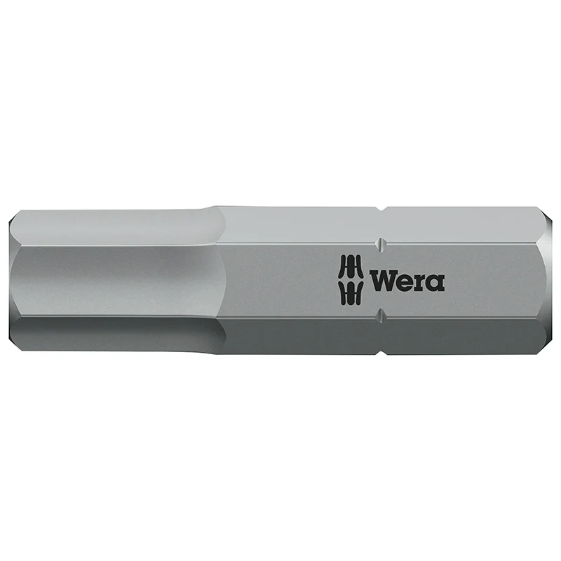 Embout Wera 840-1 Hex Plus Z 1-4 6 Pans-Allen 6 mm L 25 mm -Marque Allemande Pour Les Ateliers-