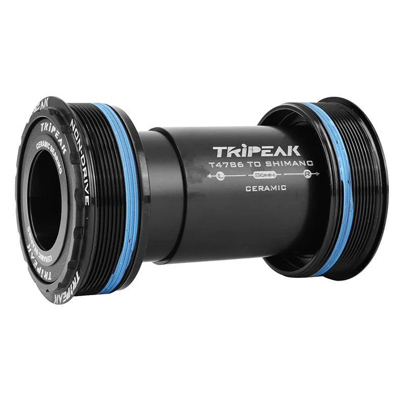 Cuvette Intégré Boîtier Filete VTT Tripeak Céramique Diam T47 mm Axe 24 mm (Boite De 86-85,5 mm) (Compatible Trek, Colnago)
