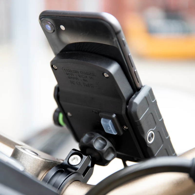Support de téléphone moto à induction - Myra