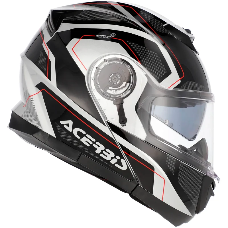 Casco Acerbis Serel 22.06 Graphic - Negro/Gris