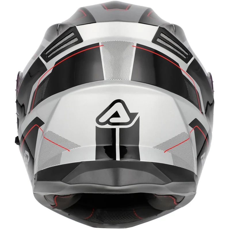 Casco Acerbis Serel 22.06 Graphic - Negro/Gris