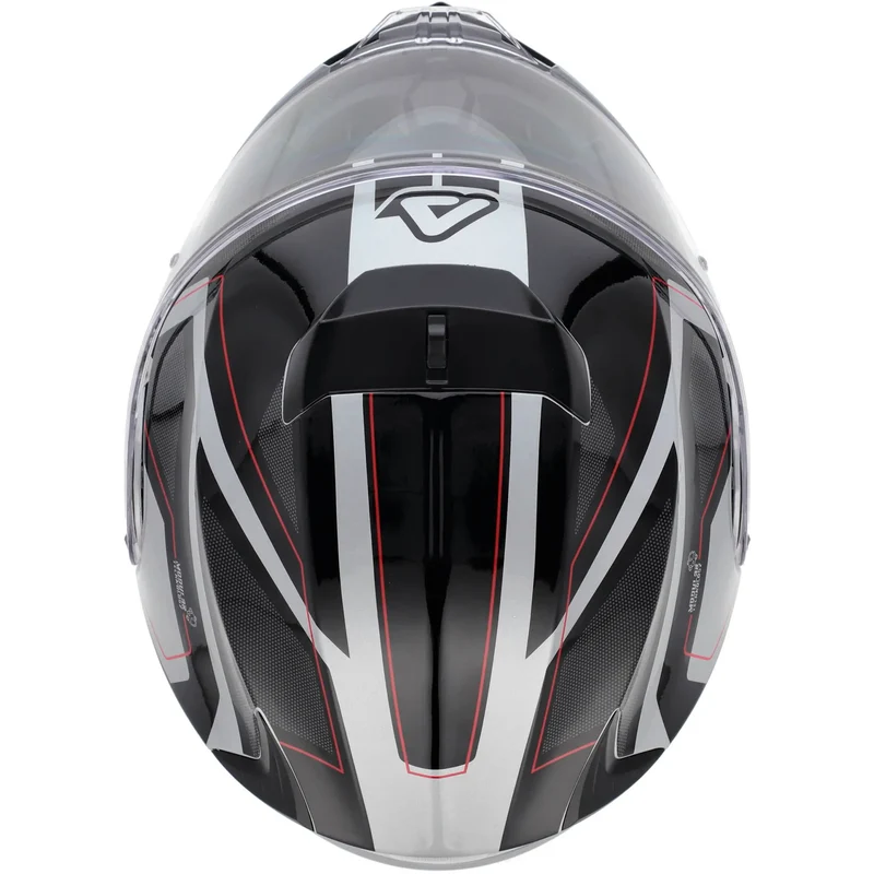 Casco Acerbis Serel 22.06 Graphic - Negro/Gris