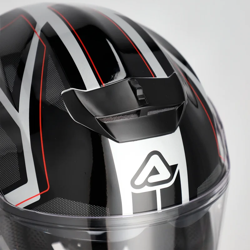 Casco Acerbis Serel 22.06 Graphic - Negro/Gris