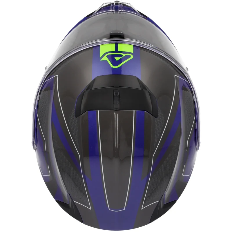 Casco Acerbis Serel 22.06 Graphic - Azul/Amarillo