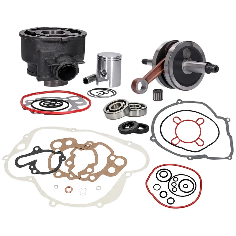 Kit cilindro 50cc Minarelli AM6, cigueñal, rodamientos y juntas Allpro
