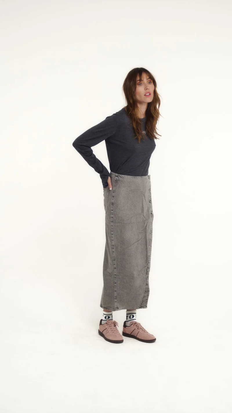 T-shirt manches longues laine YOAN 001.