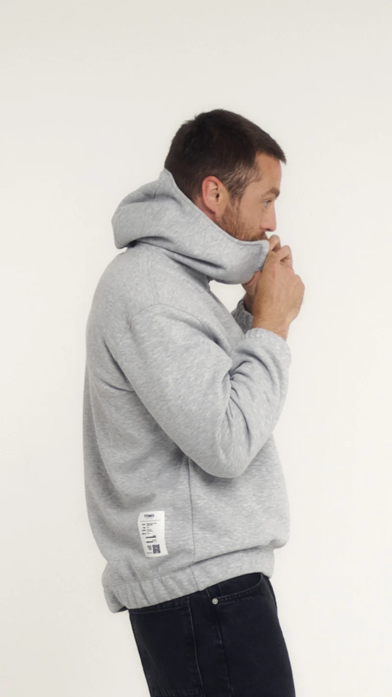 Sweat à cagoule molleton ANDREA 001.