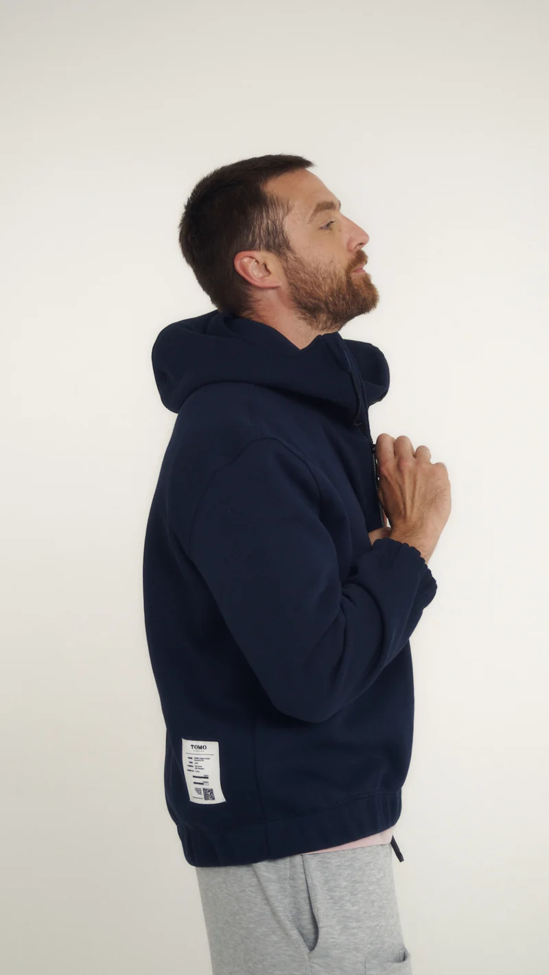 Sweat à cagoule molleton ANDREA 001.