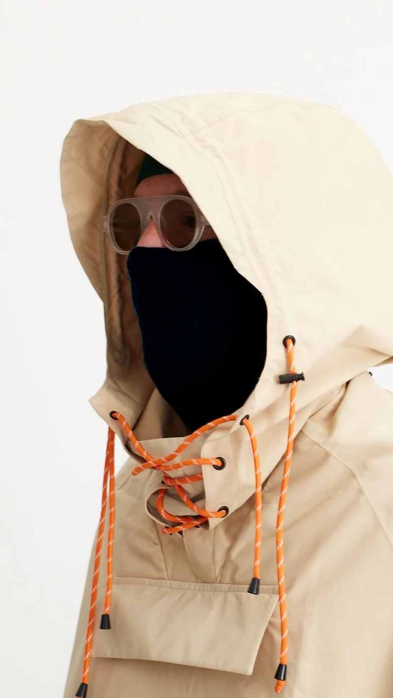 Bonnet-cagoule laine alpaga MAX 002.