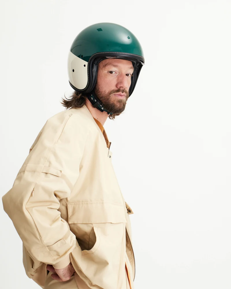 Casque jet moto et scooter ANDY 001.