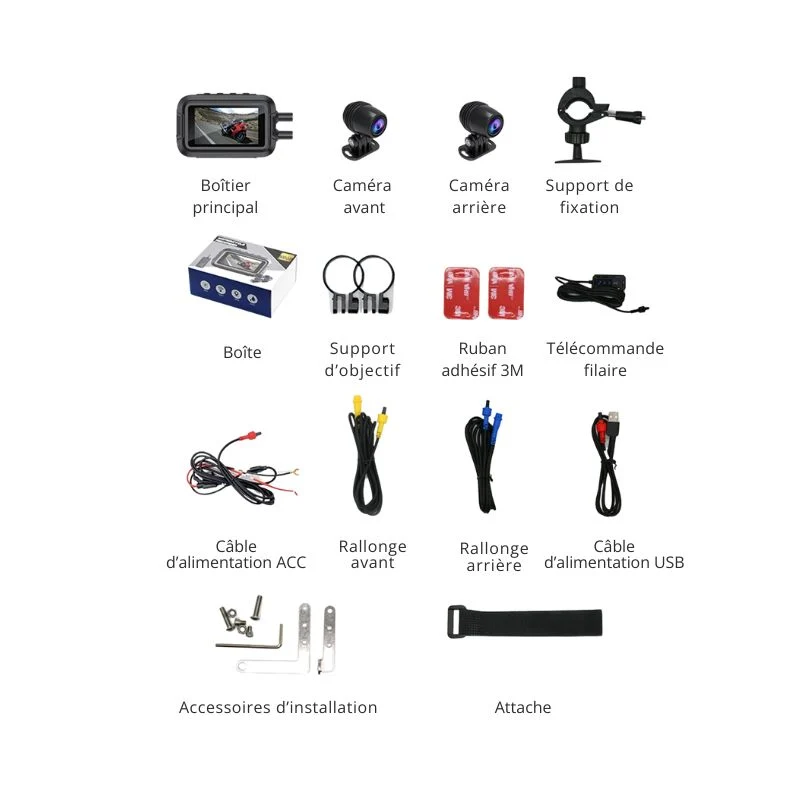 Dashcam moto - Kocam