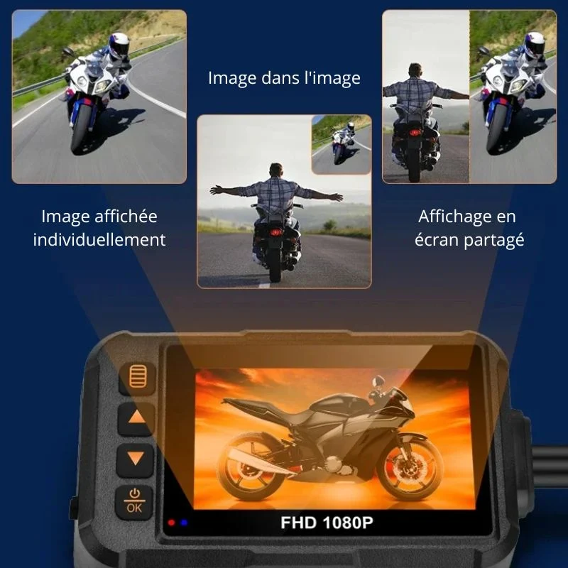 Dashcam moto - NitroCam Evo