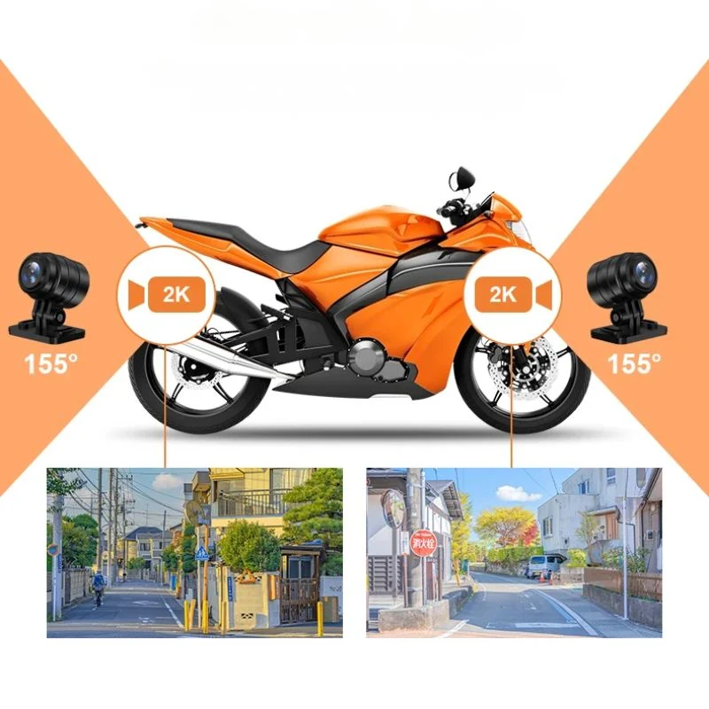 Dashcam moto - 2K Quad HD