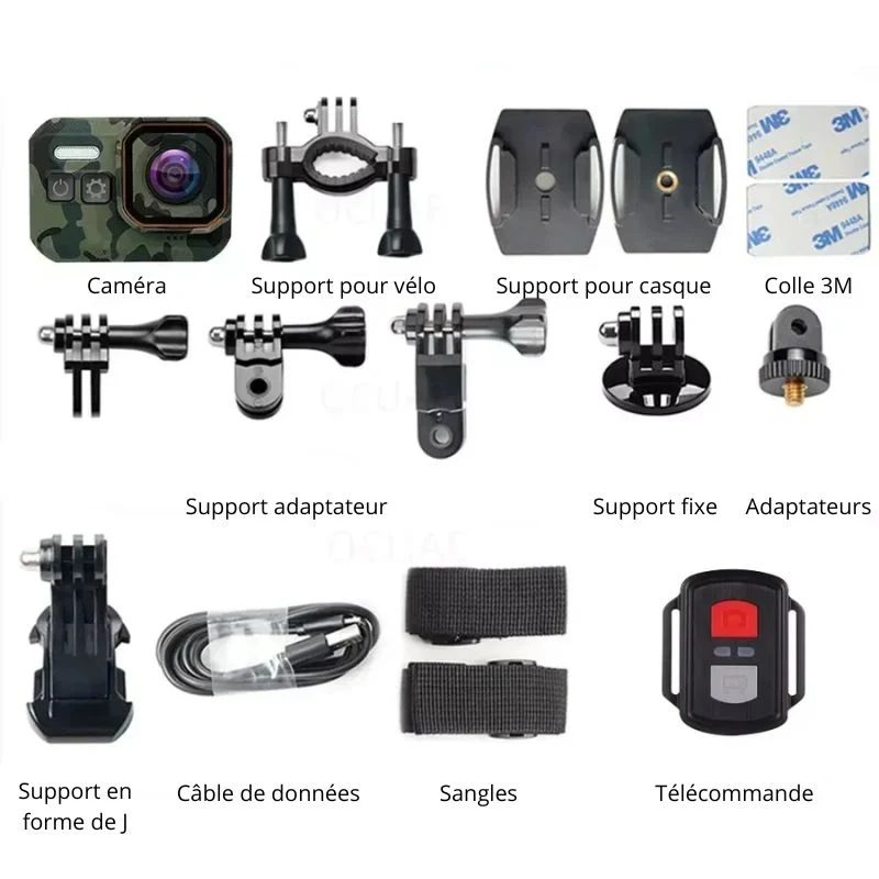 Caméra Moto - 4K ultra HD