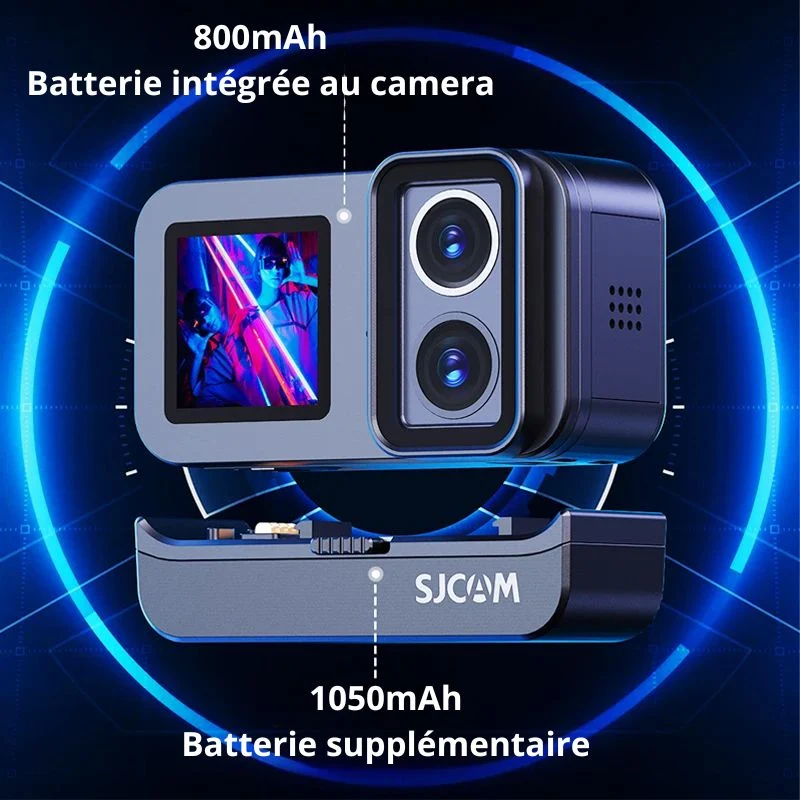 Caméra pour moto - SJ20 Dual Lens