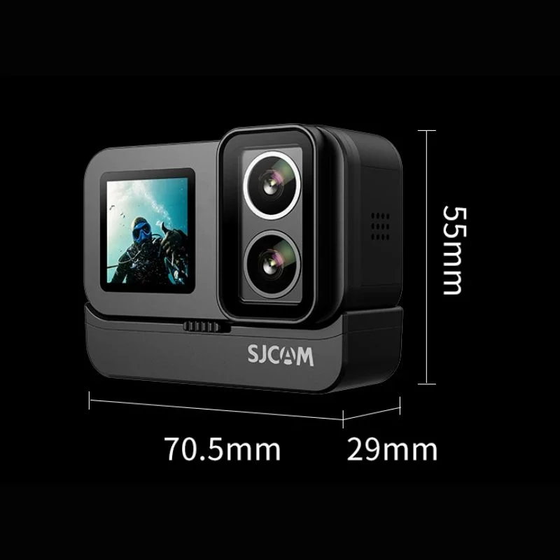 Caméra pour moto - SJ20 Dual Lens