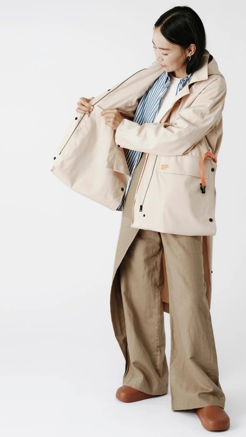 Trench imperméable multilongueur BILLIE 002.
