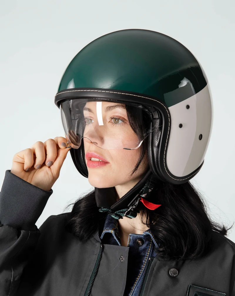 Casque jet moto et scooter ANDY 001.