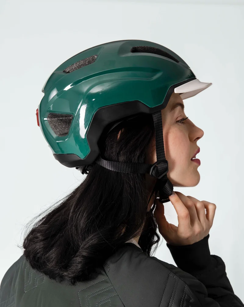 Casque de vélo lumineux ALIX 001.