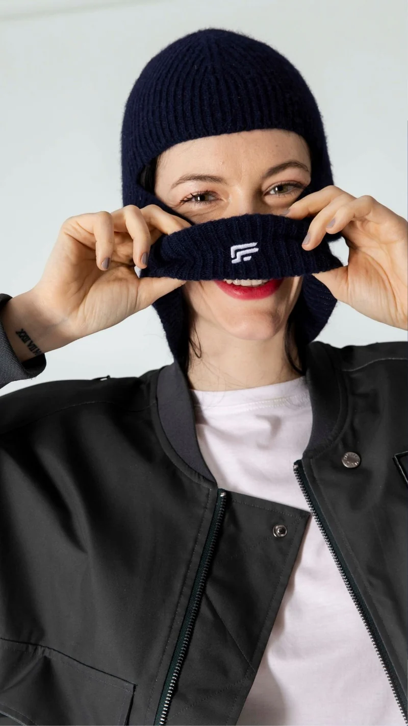 Bonnet-cagoule laine alpaga MAX 002.