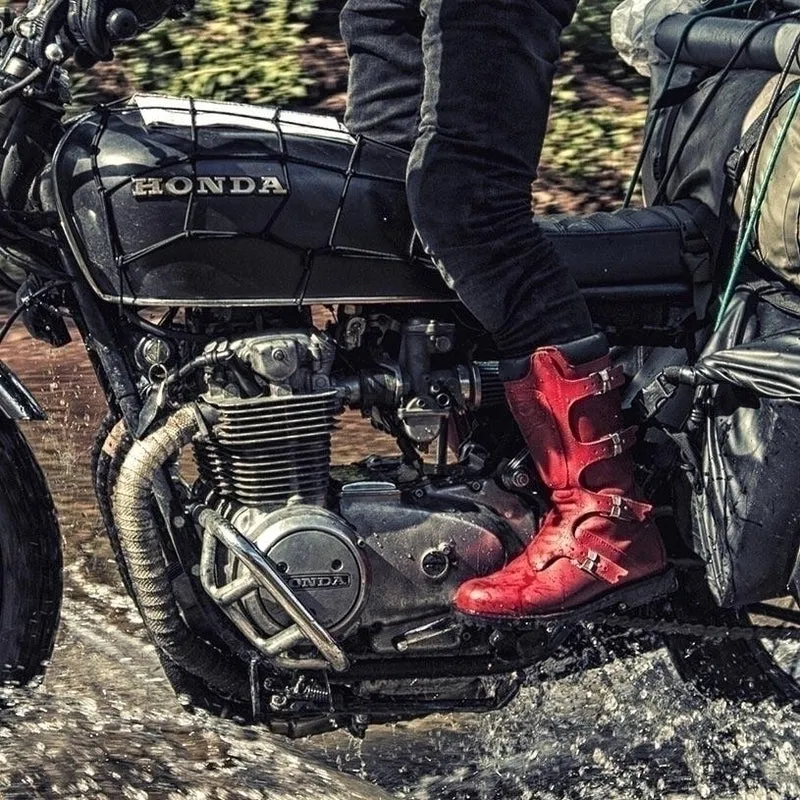 Bottes moto Stylmartin™ - CONTINENTAL ROUGE