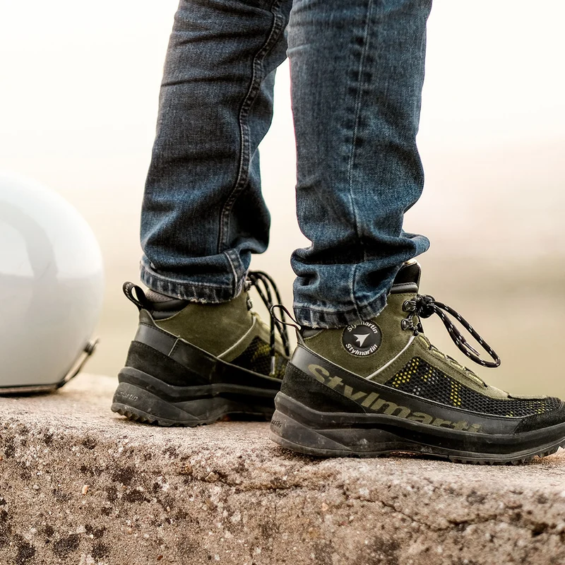 Chaussure moto Stylmartin™ - VERTIGO AIR VERT KAKI