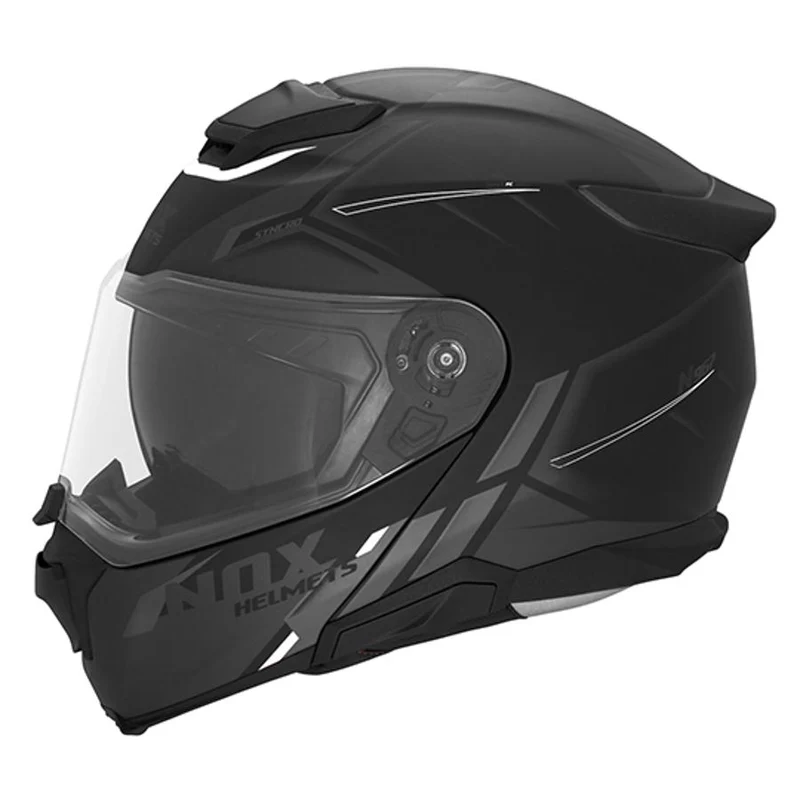 Casque modulable - N967 noir et blanc