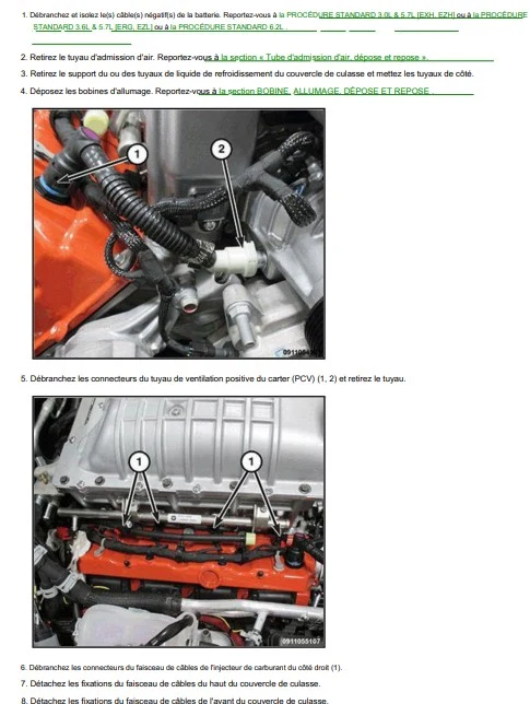 Manuel d'atelier Dodge RAM 1500 2021 2023 français anglais