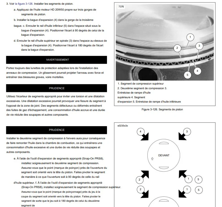 Manuel d'atelier Harley Davidson Softail 2006 français