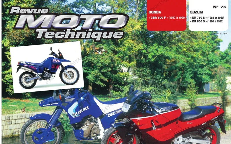Manuel de réparation Suzuki 750 et 800 DR 1988 1997