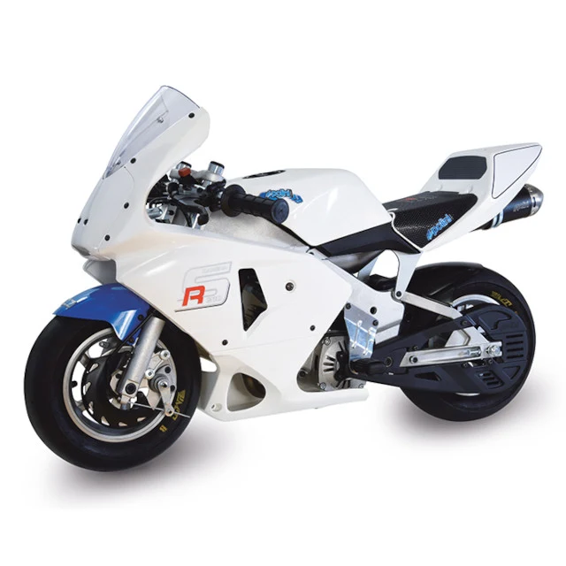 Minibike 910 Carena RS AC 4.2 rueda 6.5" blanca Polini