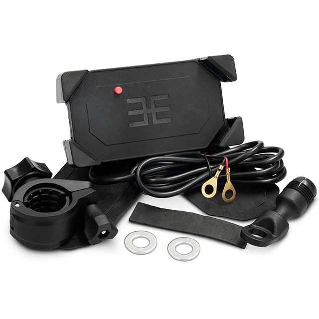 Soporte móvil USB 5V 2A acople manillar y retrovisor Allpro