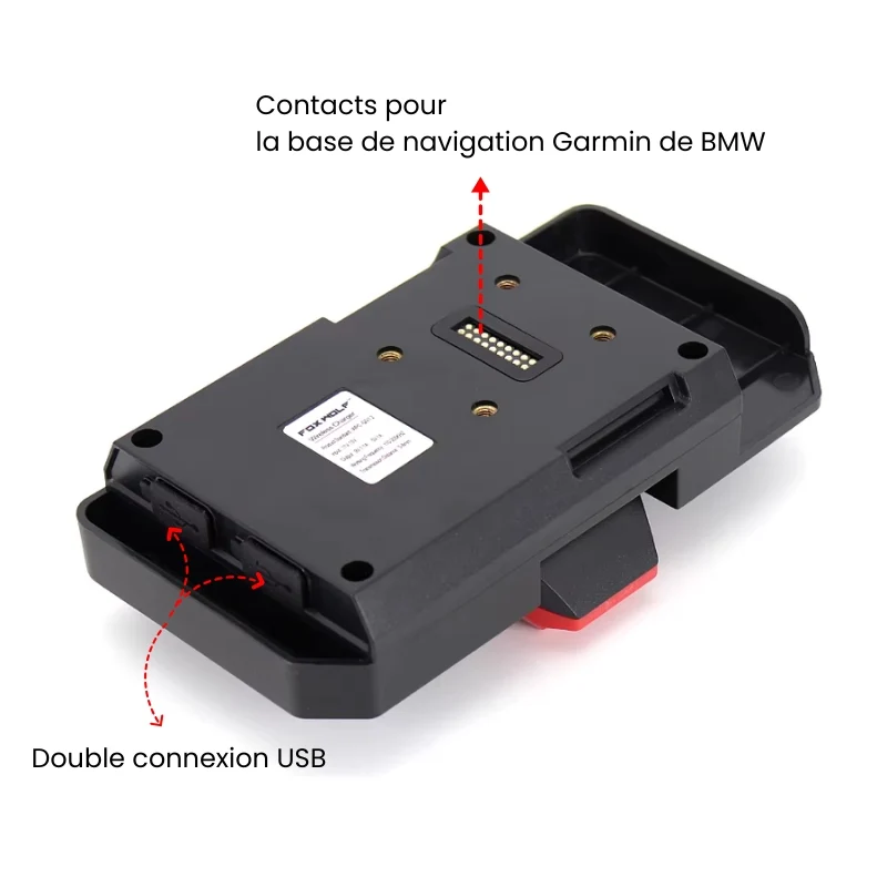 Support téléphone compatible BMW R1250GS ADV F900GS R1250