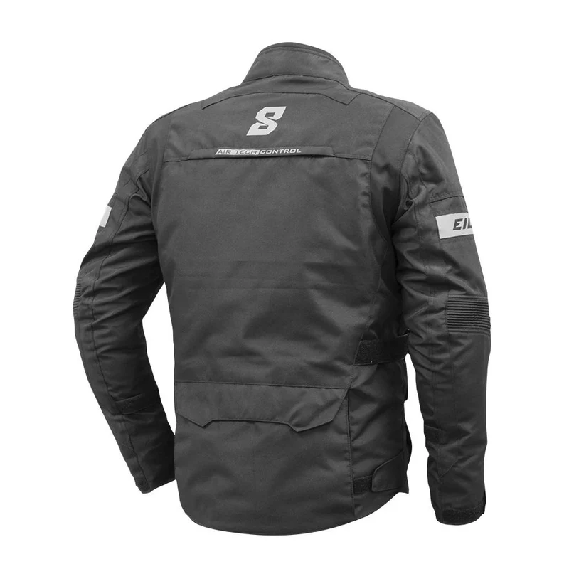 Blouson de moto homme - Trekk noir