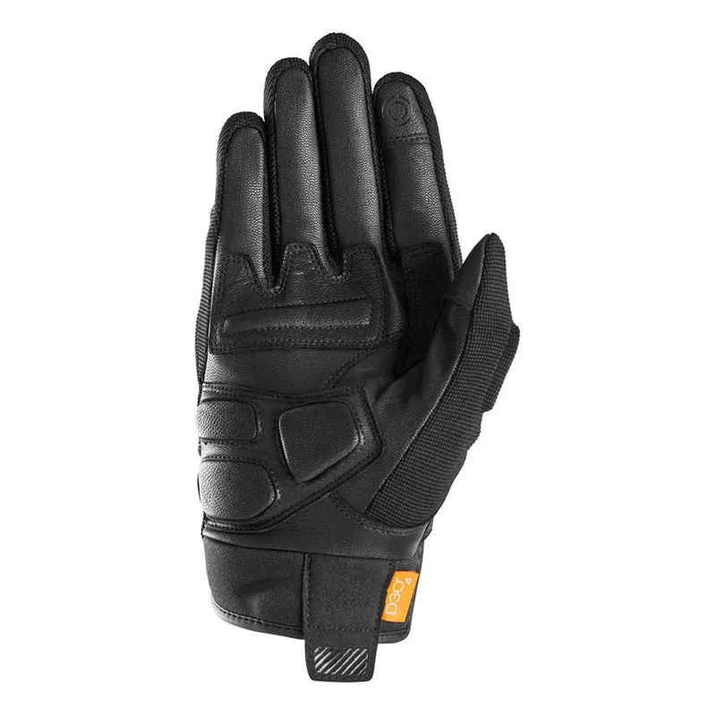 Gants moto été homme - Jet D3O® Evo Noir et Rouge