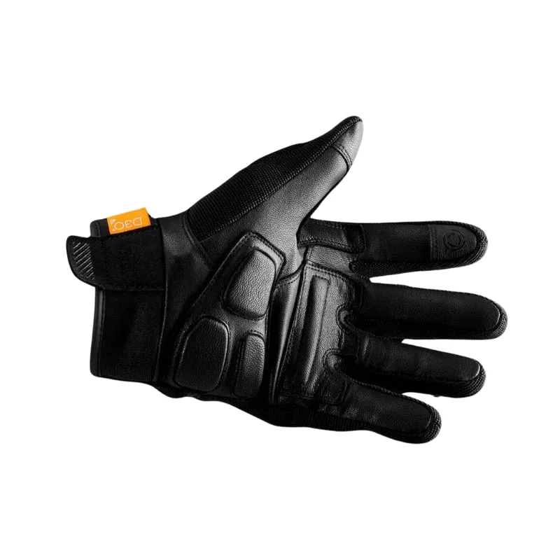 Gants moto été homme - Jet D3O® Evo Noir et Rouge
