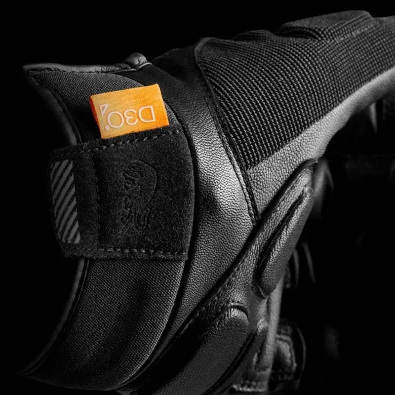 Gants moto été homme - Jet D3O® Evo Noir