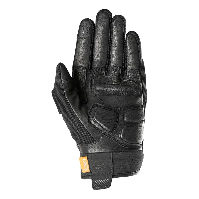 Gants moto été homme - Jet D3O® Evo Noir et Blanc