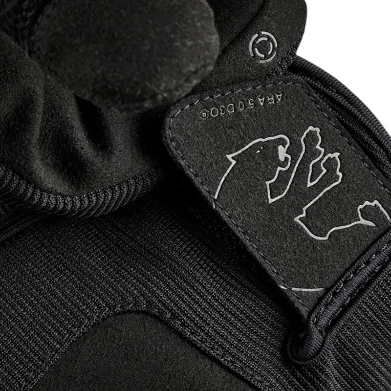 Gants moto été homme - Ara 5.0 D3O® Ghost Noir