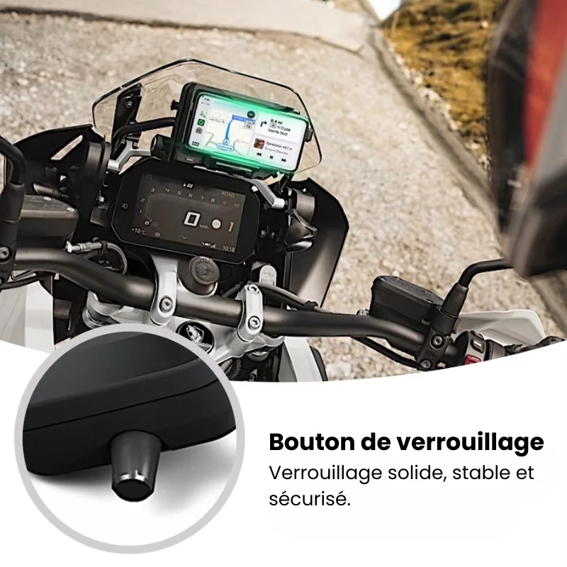 Support téléphone BMW R1200/1250GS, R1300RS/GS, S1000XR, F750GS, F850GS ADV