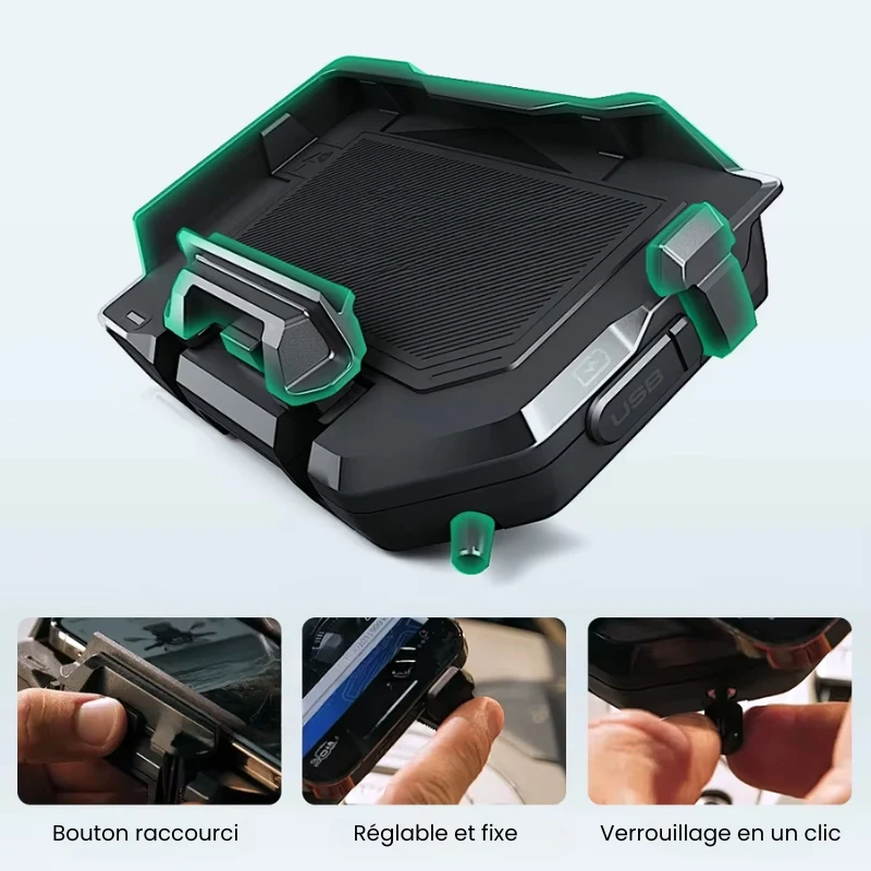 Support téléphone BMW R1200/1250GS, R1300RS/GS, S1000XR, F750GS, F850GS ADV