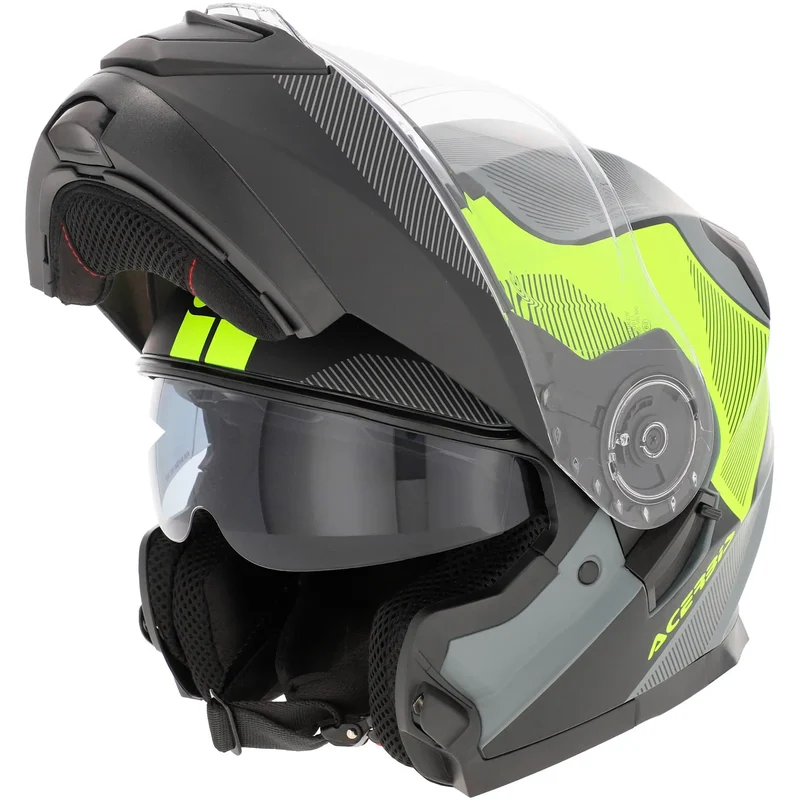 Casco Acerbis Serel 22.06 Graphic - Negro/Amarillo