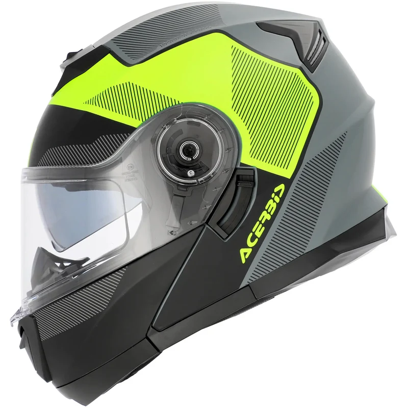 Casco Acerbis Serel 22.06 Graphic - Negro/Amarillo