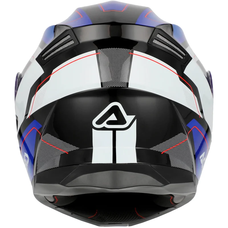 Casco Acerbis Serel 22.06 Graphic - Blanco/Azul
